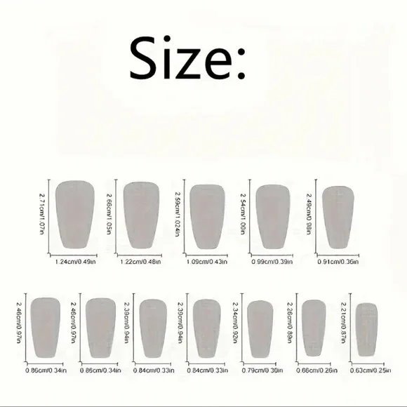 Football Themed Nail Art, Press On Nails, Almond Shaped, NEW - Picture 3 of 7